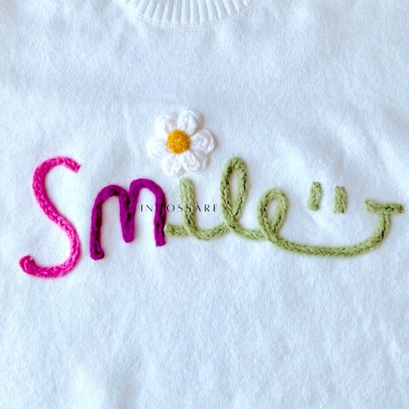 LAST1️⃣🍁New Fall🍁 Trendy Smile Pullover Sweater - Picture 3 of 5